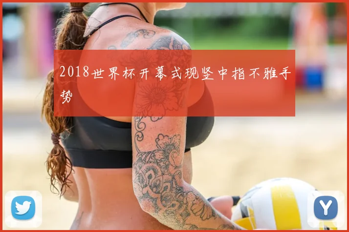 2018世界杯开幕式现竖中指不雅手势